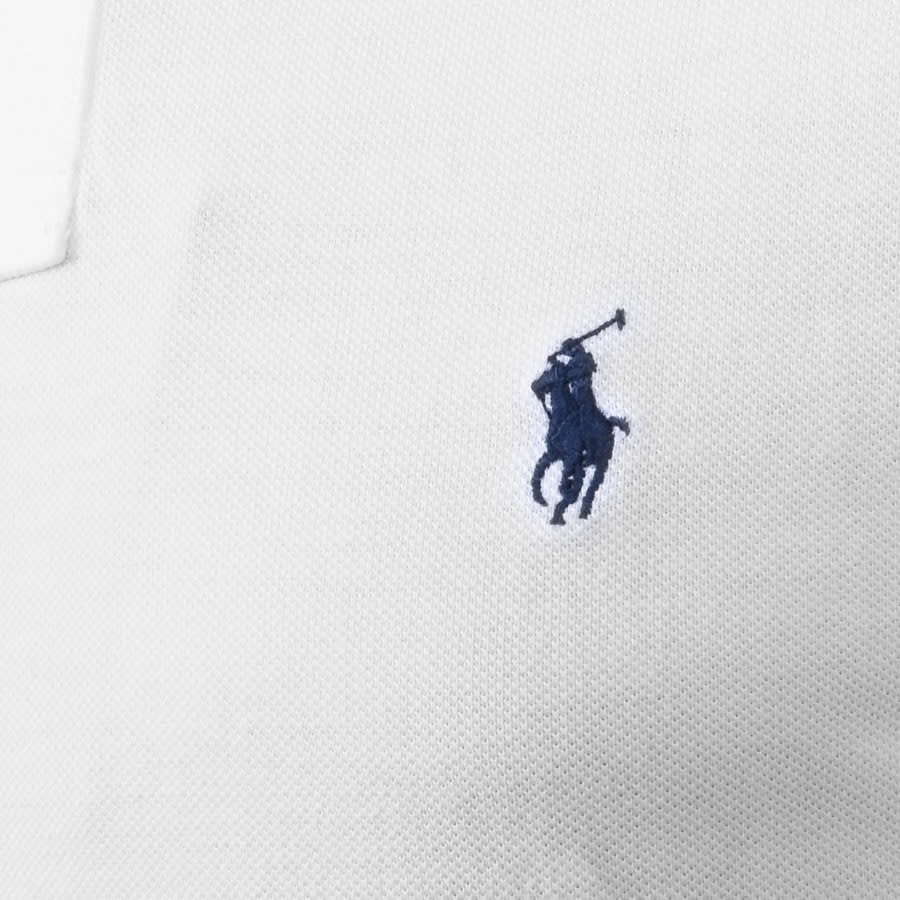 Alternative Image for ProductRalph Lauren Long Sleeve Polo T Shirt White3